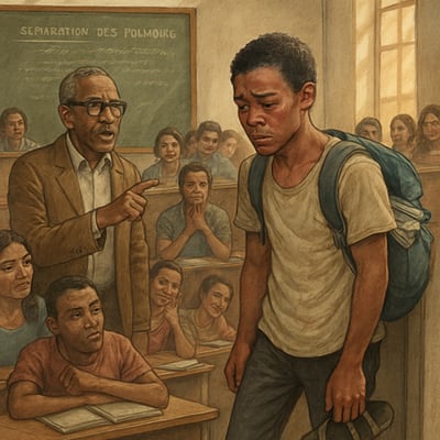 Abdoul, ou les quatre heures de sommeil d'un 