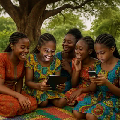 Quand l'arbre à palabre devient Facebook : réseaux sociaux et jeunes filles africaines