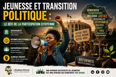Jeunesse et transition politique : le défi de la participation citoyenne