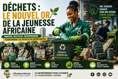 Déchets : le nouvel or de la jeunesse africaine