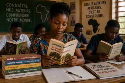 J’ai lu Mongo Beti, Ousmane Sembène, Calixthe Beyala…et l’école ne m’en avait jamais parlé
