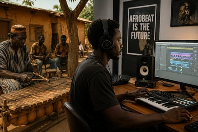 Du balafon à l'afrobeat :un métissage sonore forgé entre héritage et modernité
